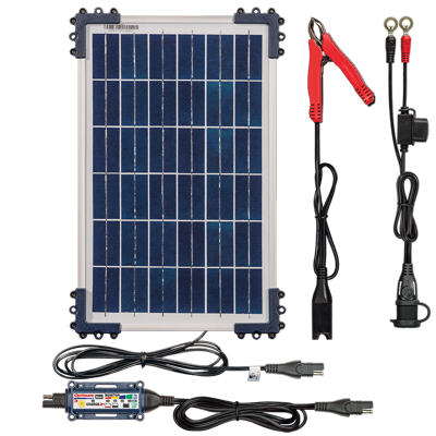 OPTIMATE SOLAR DUO WITH 10W SOLAR PANEL