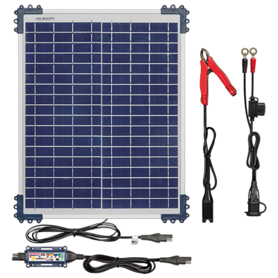 OPTIMATE SOLAR DUO WITH 20W SOLAR PANEL